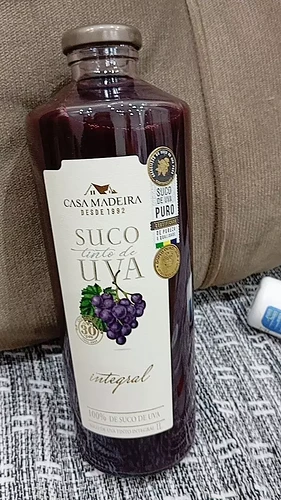 Suco de Uva Integral Casa Madeira