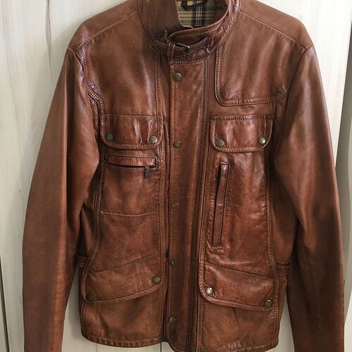 Jaqueta de couro Belstaff