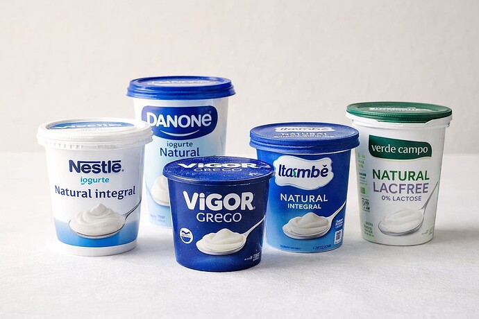 As melhores marcas de iogurte