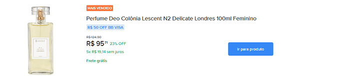 Lescent N2 Delicate Londres Deo Colônia Feminino 100ml