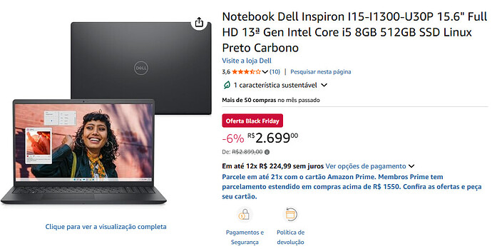 Dell Inspiron I15 I1300 U30P