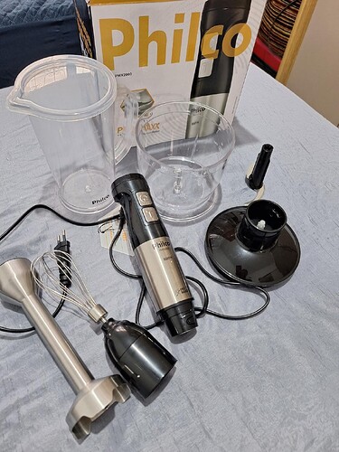 Mixer Philco 3 em 1 Inox 800W PMX2000