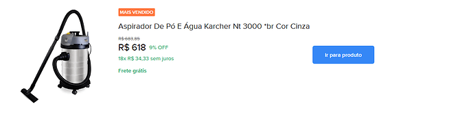 Aspirador de Pó e Água Kärcher NT 3000