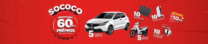 Promoção sococo 60 anos