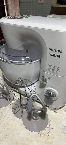 Batedeira Planetária Philips Walita Branca