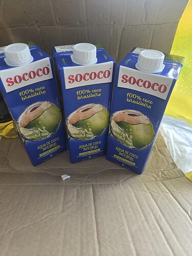 Agua de coco sococo