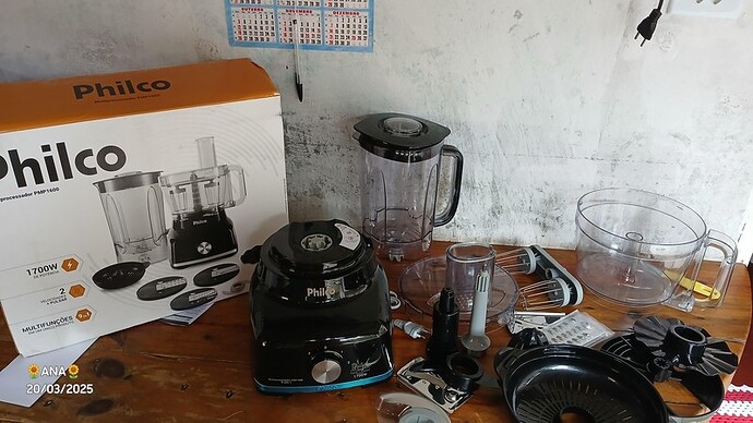 Multiprocessador Philco PMP1600P 9 em 1 1700W - 2
