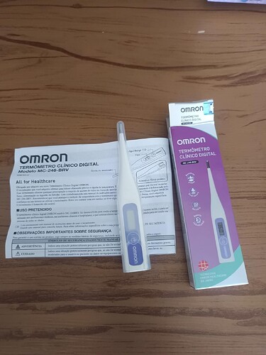 Termômetro digital OMRON