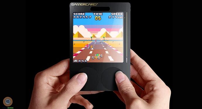 Console portátil da GamerCard