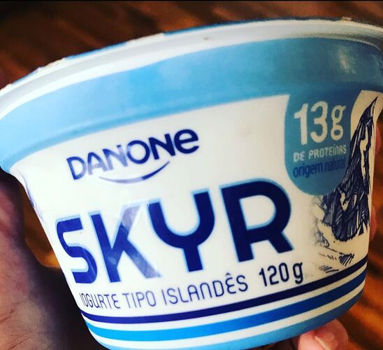 Iogurte Skyr é bom