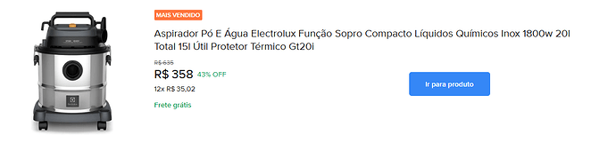 Aspirador de Pó e Água Electrolux Inox