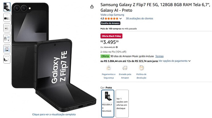 Samsung Galaxy Z Flip - 128GB