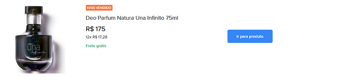 Natura Una Infinito Deo Parfum 75ml