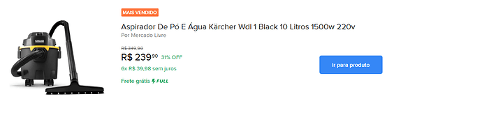 Aspirador de Pó e Água Kärcher WDL 1